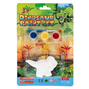 36 Pieces of Dinosaur Paint Set - 3 Piece Set