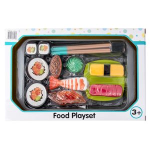 12 Wholesale Sushi Play Set - 19 Piece Set