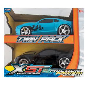 6 Wholesale Friction Powered Xst Sports Cars - 2 Piece Set