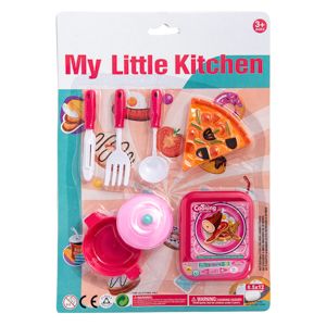 36 Wholesale My Little Kitchen Play Set - 7 Piece Set