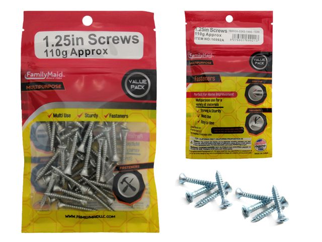 96 Pieces of Multipurpose Screws
