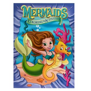 48 Pieces of Mermaids Coloring Activity Book