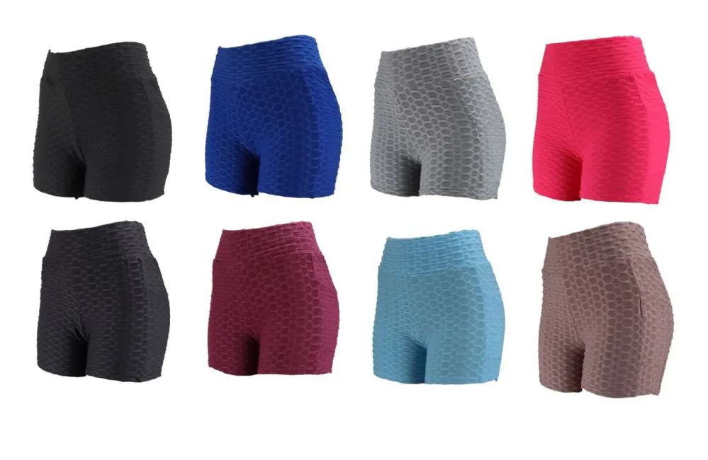 60 Wholesale Assorted Color Bubble Shorts