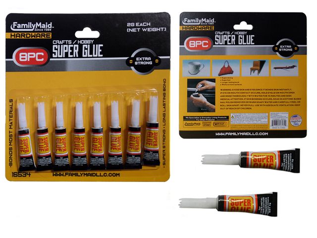 144 Wholesale 8 Pc Super Glue