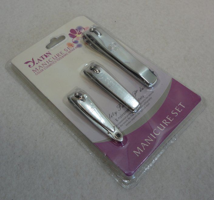 24 Pieces of 3pc Nail Clipper Set