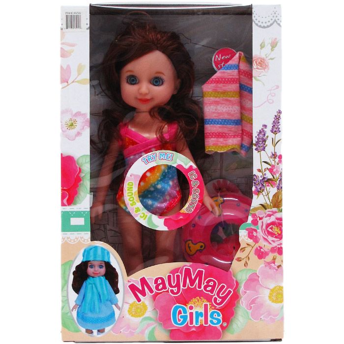 12 Wholesale 10" B/o Toddler Doll W/ Accss