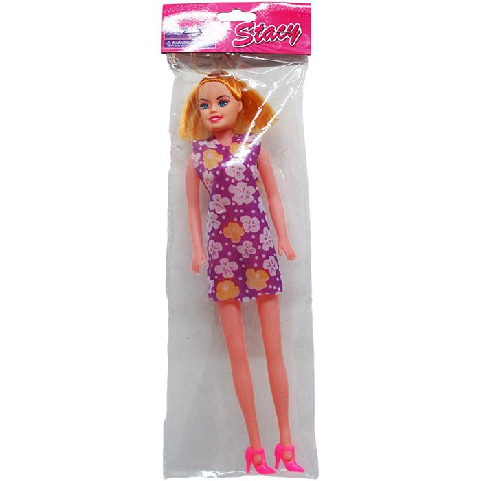 72 Wholesale Stacy Doll With Header Assorted Outfits