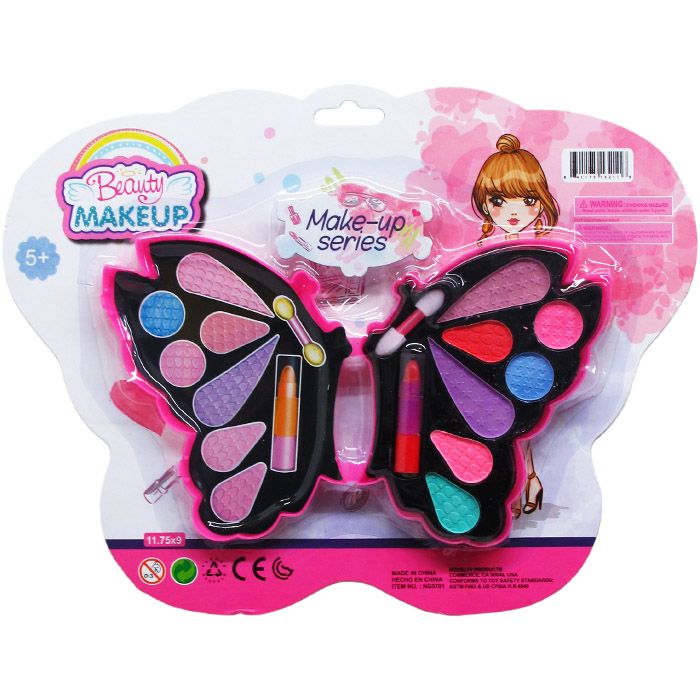 72 Wholesale Butterfly Shape Make Up Beauty Set