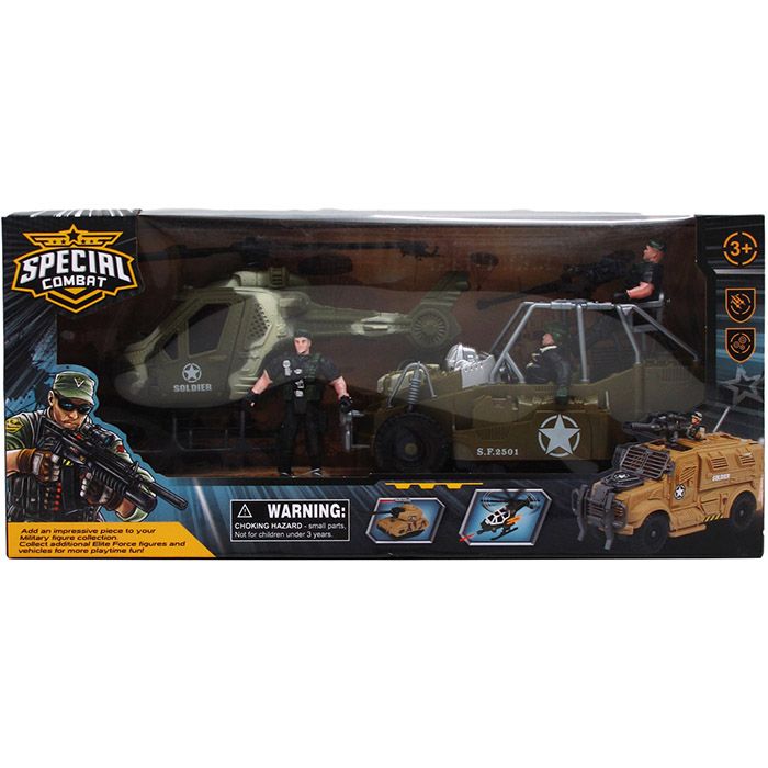 8 Wholesale Military Play Set In Window Box