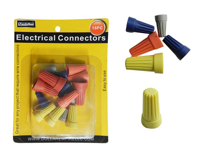 96 Pieces of 15pc Electrical Connectors Set