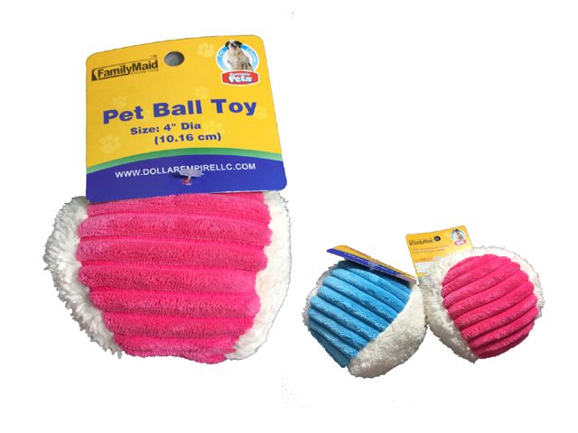 72 Wholesale Pet Ball Plush