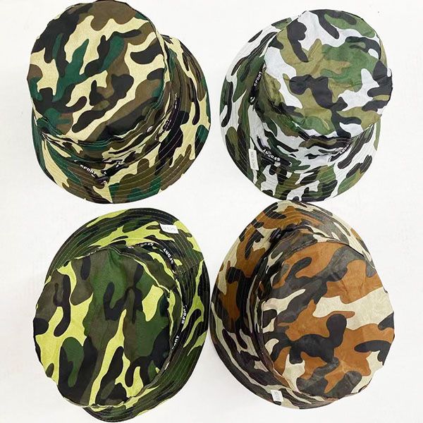 72 Wholesale Camo Bucket Hat at