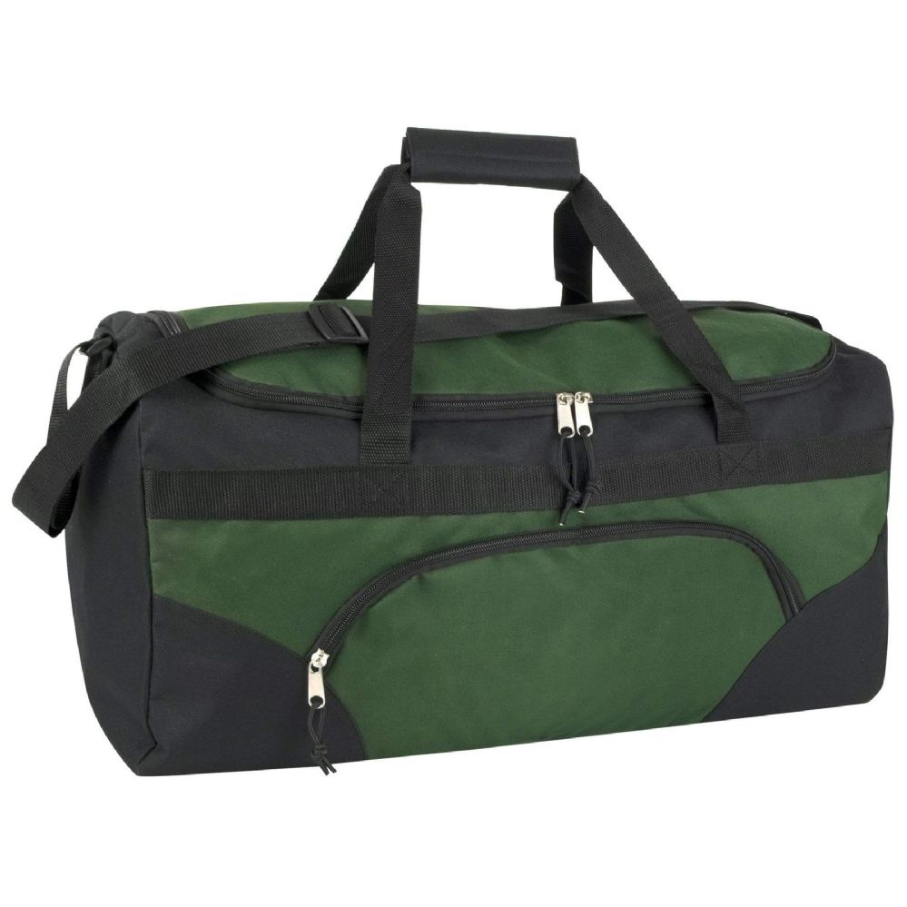 24 Wholesale 22 Inch Duffel BagS- Green