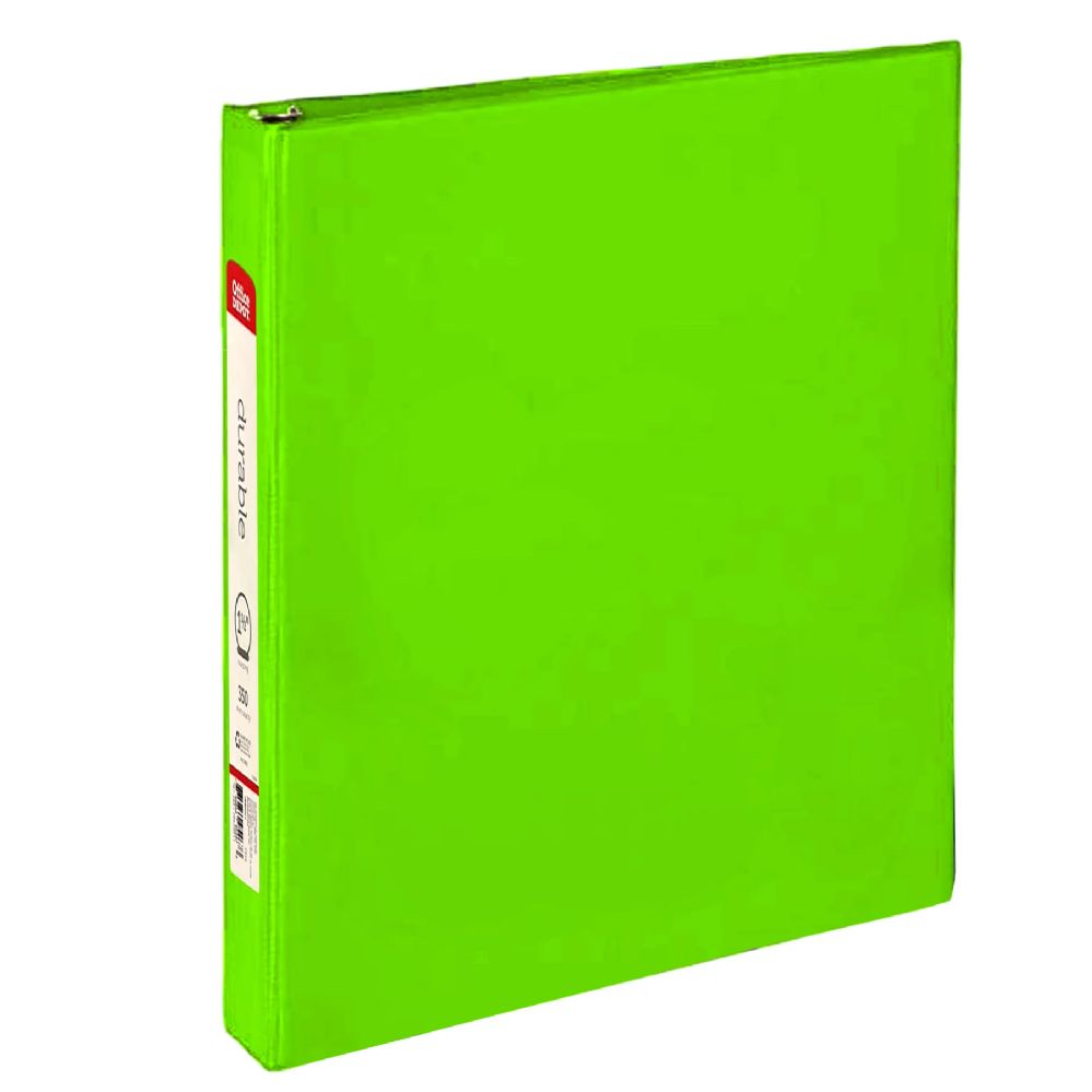 12 Pieces of 1 Inch Binder - Green