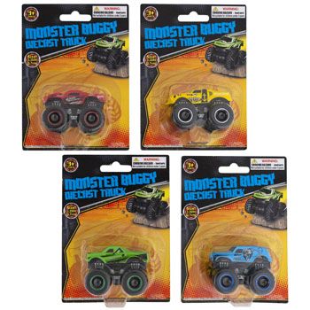 36 pieces of Monster Buggy Diecast Truck