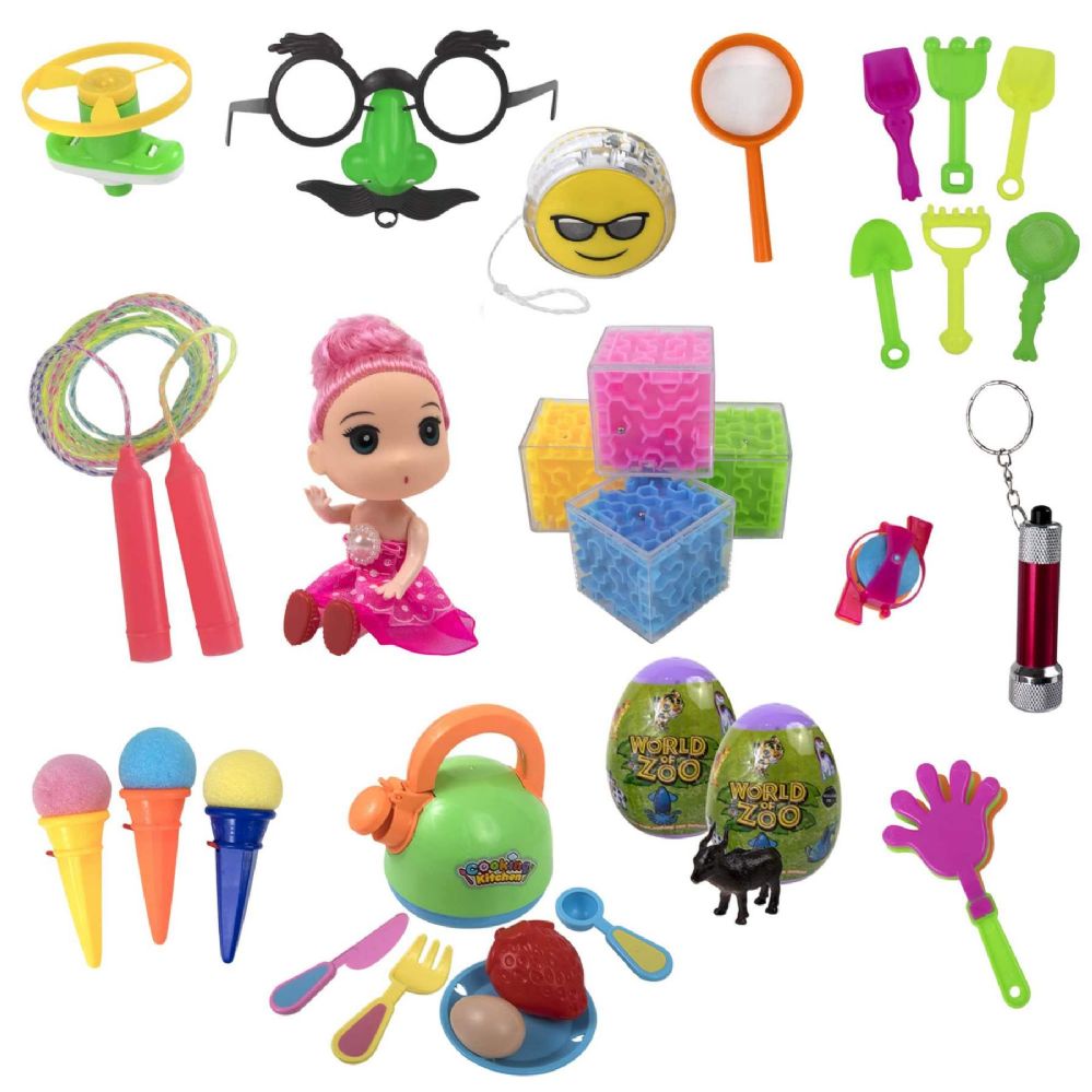 20 Sets of Promo 15 Piece Toy Kit - Girls