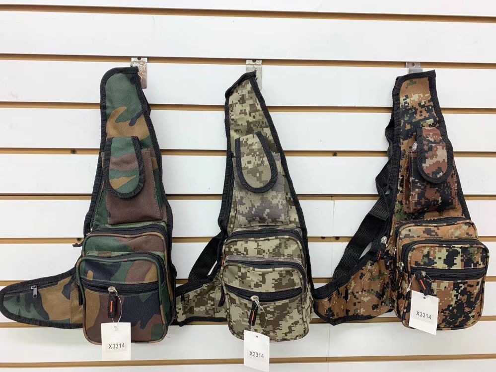 24 Pieces of Camo Backpack In Assorted Color