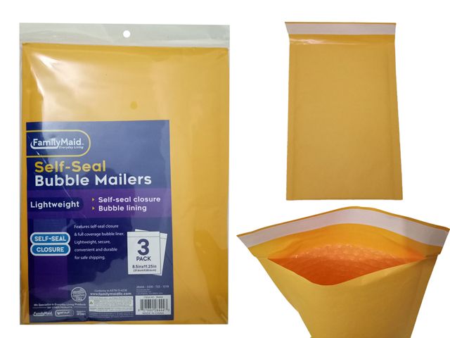 96 Pieces of 3pc SelF-Seal Bubble Mailers 2#