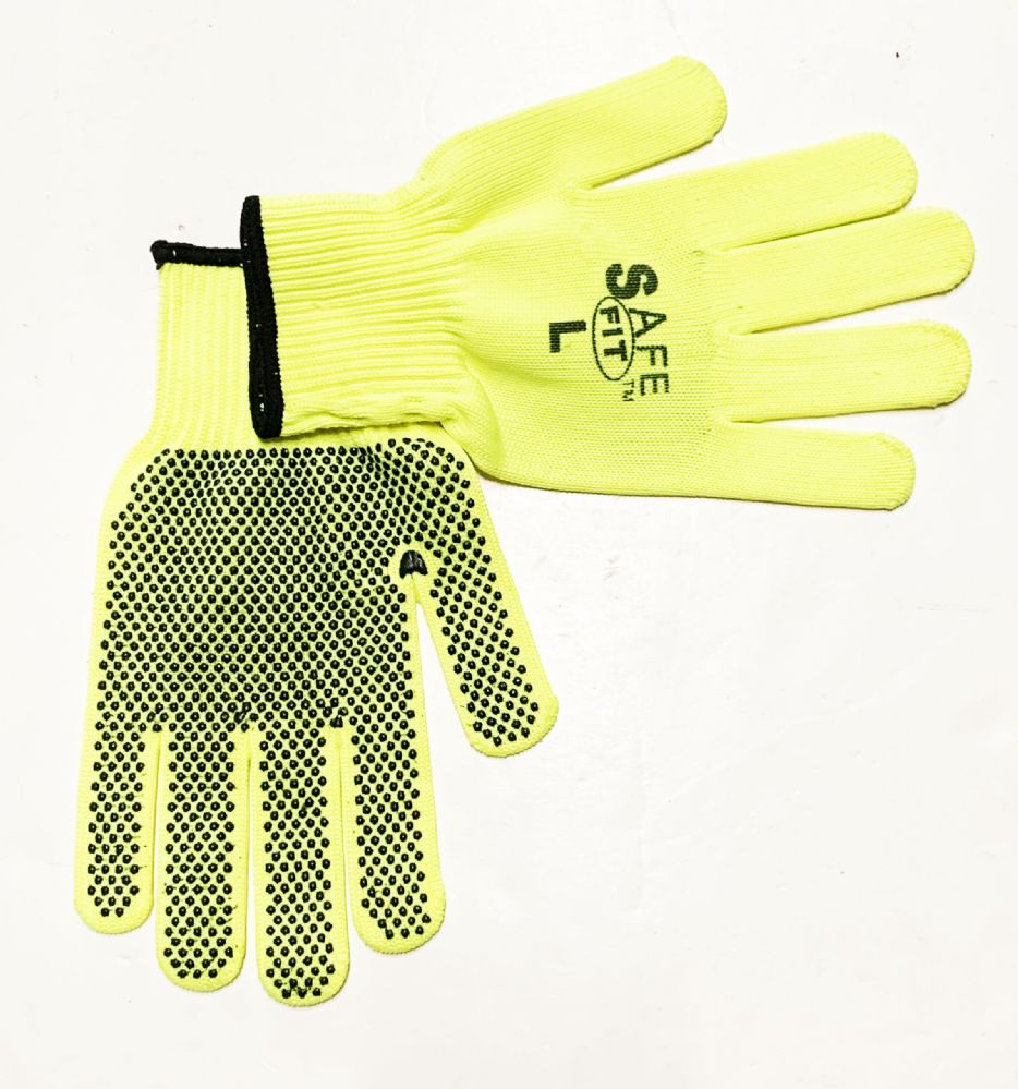 50 Pieces Neon Dot Working Gloves Working Gloves at