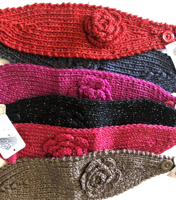36 Pieces of Fashion Knitted Headbands Assorted