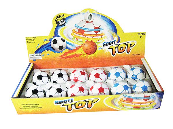 72 Wholesale Soccerball Spin Toy With Lights And Sound