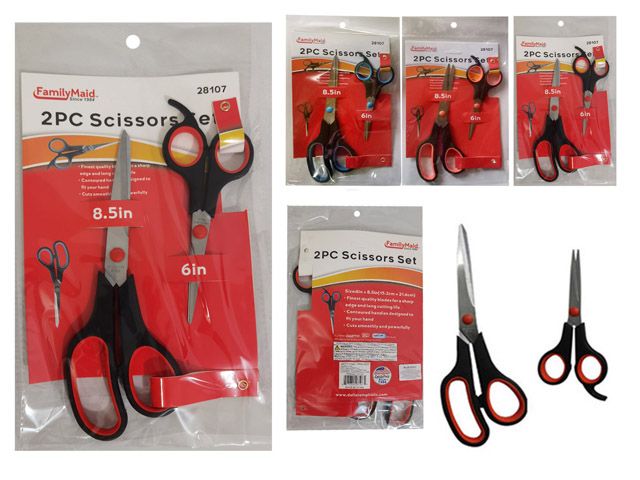 96 Pieces 2-Pack Scissors - Scissors - at 