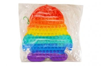 4 Wholesale Bubble Pop Toy Jumbo Rainbow Penguin