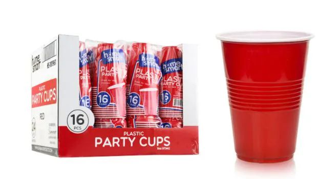 48 Pieces of Plastic Party Cups 16 Ounce 16 Count