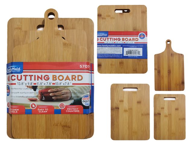 6 Wholesale 3pc Cutting Board+handle