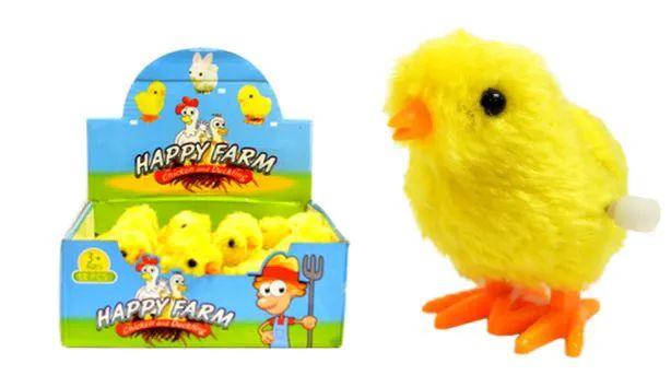 48 Wholesale Wind Up Hopping Chick