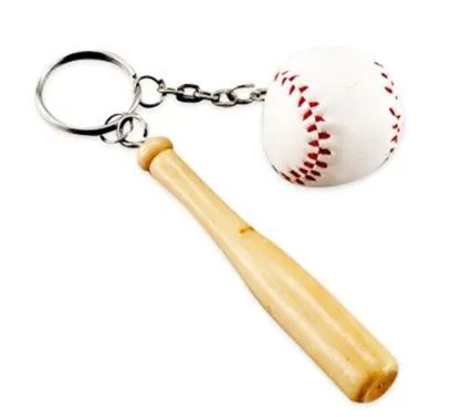 Mini Baseball Bat Keychain