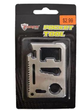 72 Pieces 11 In 1 Pocket Tool - Hardware Gear