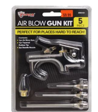 24 Pieces of Air Blow Gun Kit 5 Piece