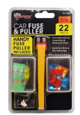 36 Pieces of Car Fuse And Puller Set 22 Piece
