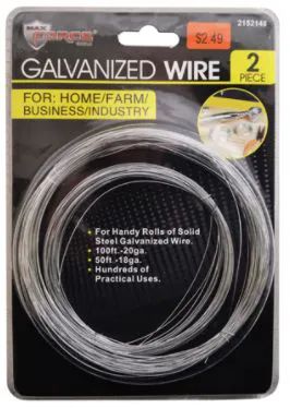 48 Pieces of Galvanized Wire