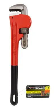 8 Pieces of Heavy Duty Pipe Wrench 18 Inch