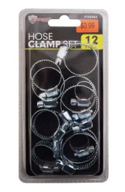 36 Wholesale Hose Clamps 12 Piece