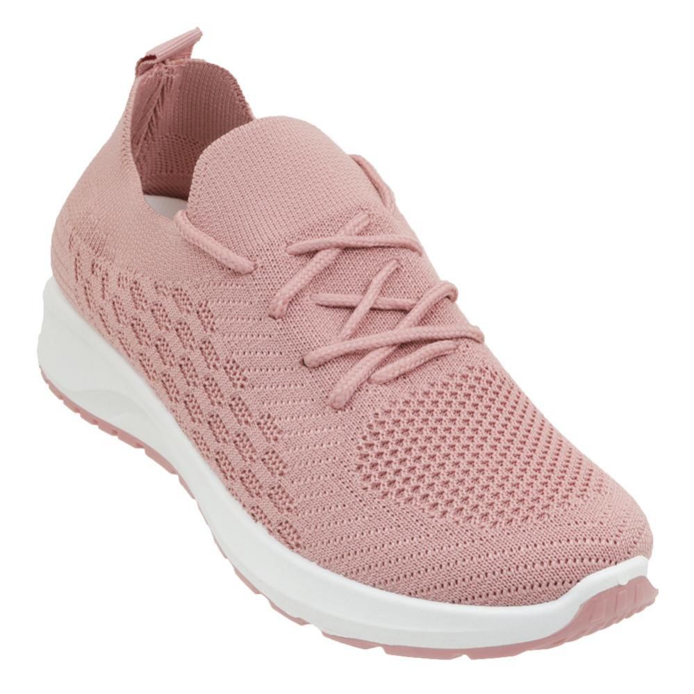 12 Wholesale Women's Fashion Sneakers In Pink - at - wholesalesockdeals.com