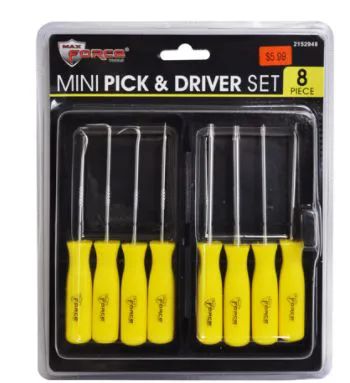 24 Pieces of Mini Pick And Driver Set 8 Piece