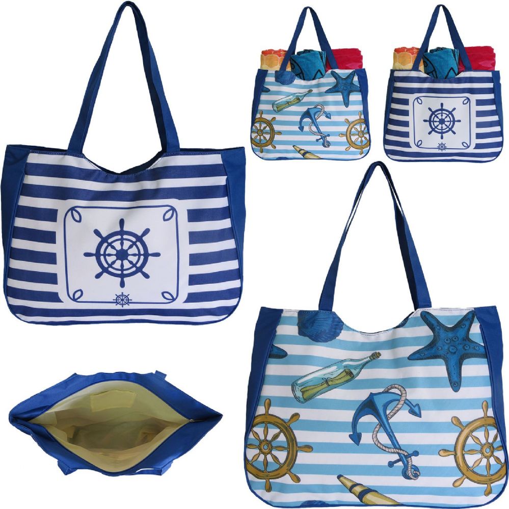 Nautical tote bags best sale