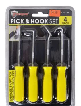 24 Pieces of Pick And Hook Set 4 Piece