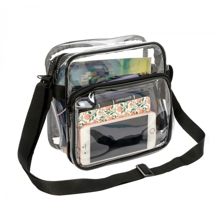 Clear Stadium Approved Messenger Bag