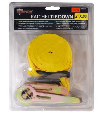 12 Pieces of Ratchet Tie Down