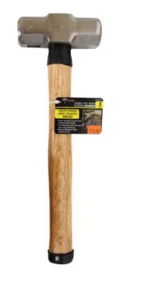 12 Pieces of Wood Sledge Hammer 3 Pounds