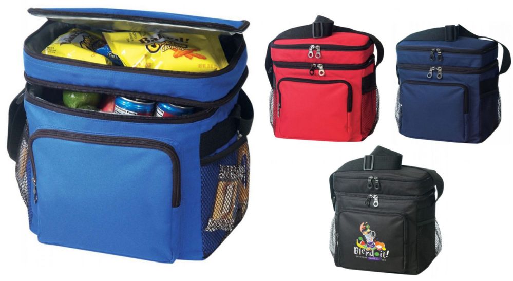 24 Wholesale Deluxe Coolers W/lunch Bag