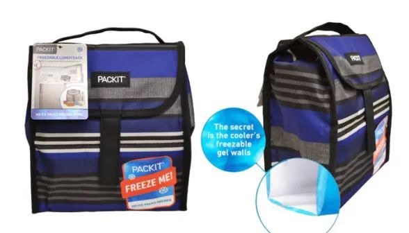 12 Wholesale Pack It Freezable Lunch Bag - at 