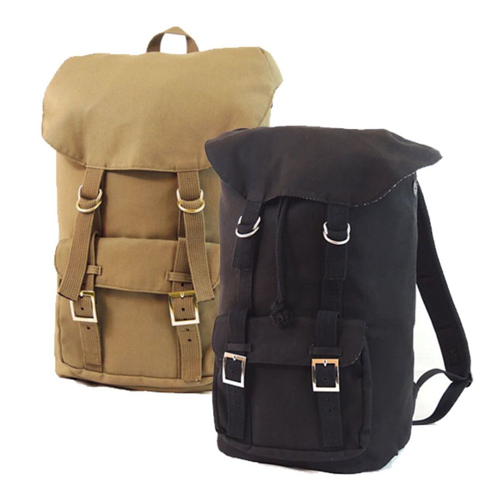 6 Wholesale Voyager Canvas Backpacks
