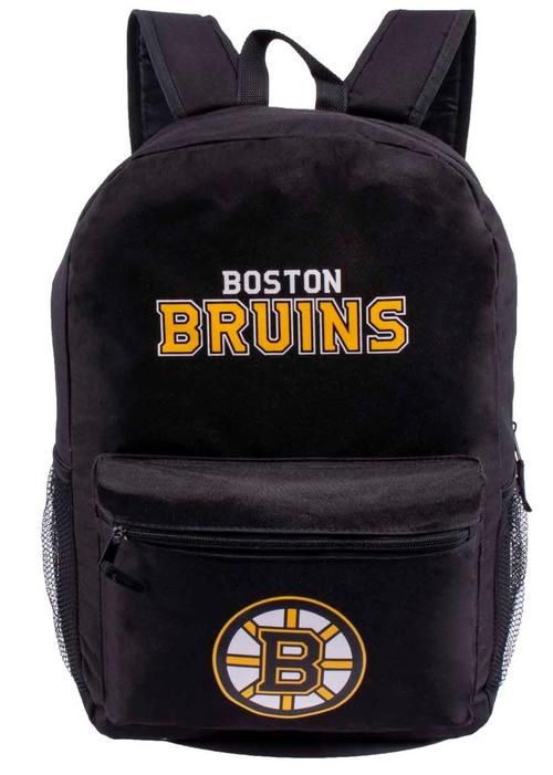 24 Wholesale 17" Boston Bruins Bulk Backpacks In Black