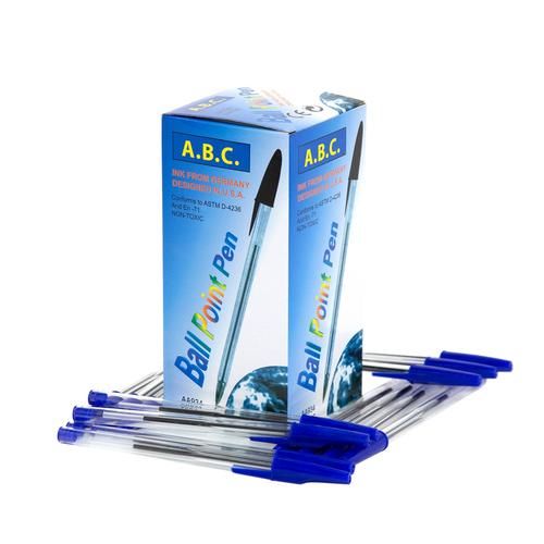 1000 Pieces of 50 Pack Blue Ball Point PenS- Blue