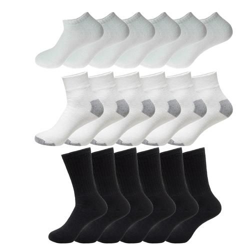 144 Pairs of Socks Men's Crew, Ankle And Low Cut Athletic Size 10-13 In Assorted Colors